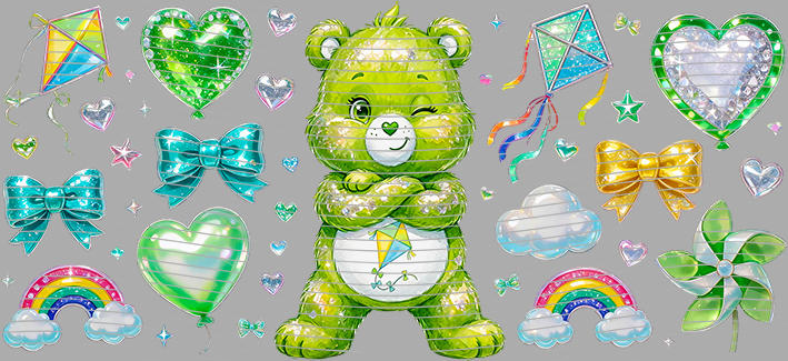 16oz Care Bears-Be-276